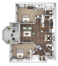 B1 (Beacon) 1096 floor plan